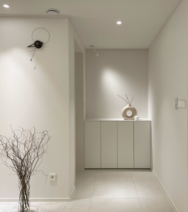 인천 구월동 30평 아파트 실크도배